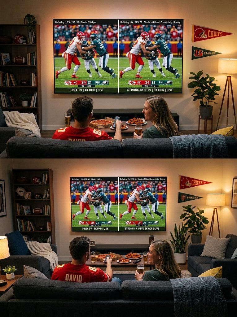 trex vs strong 8k