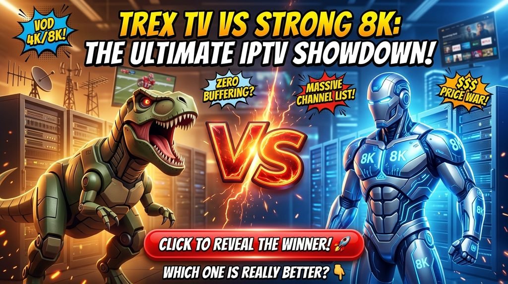 trex vs strong 8k