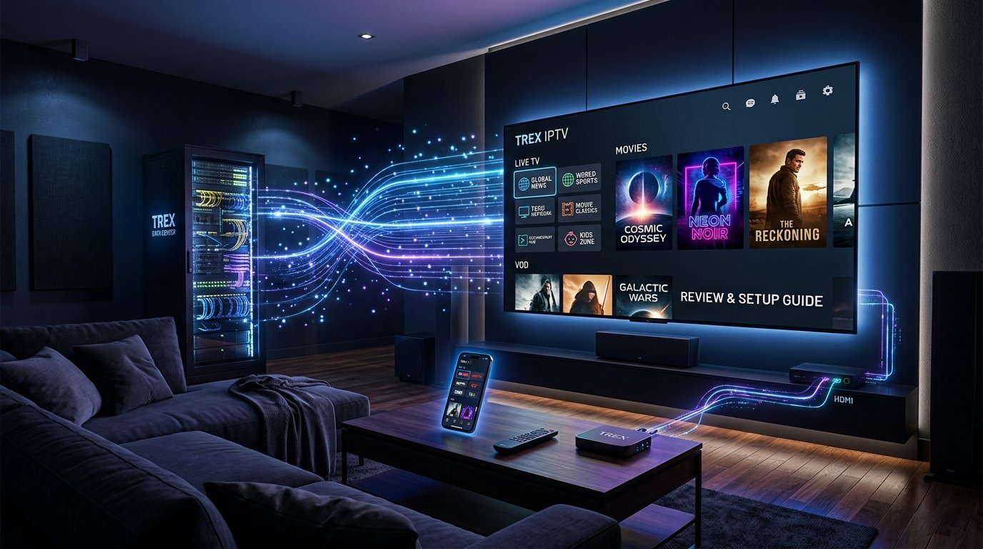 Trex IPTV 2026 Setup Guide: 50K Channels & Best Pricing trex iptv