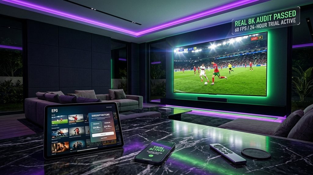 TRex 8K IPTV Review (2026): Pricing, Trial & Best Setup Guide